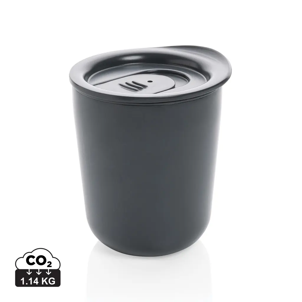 Antimikrobna čaša za kavu P432.09 grey-0