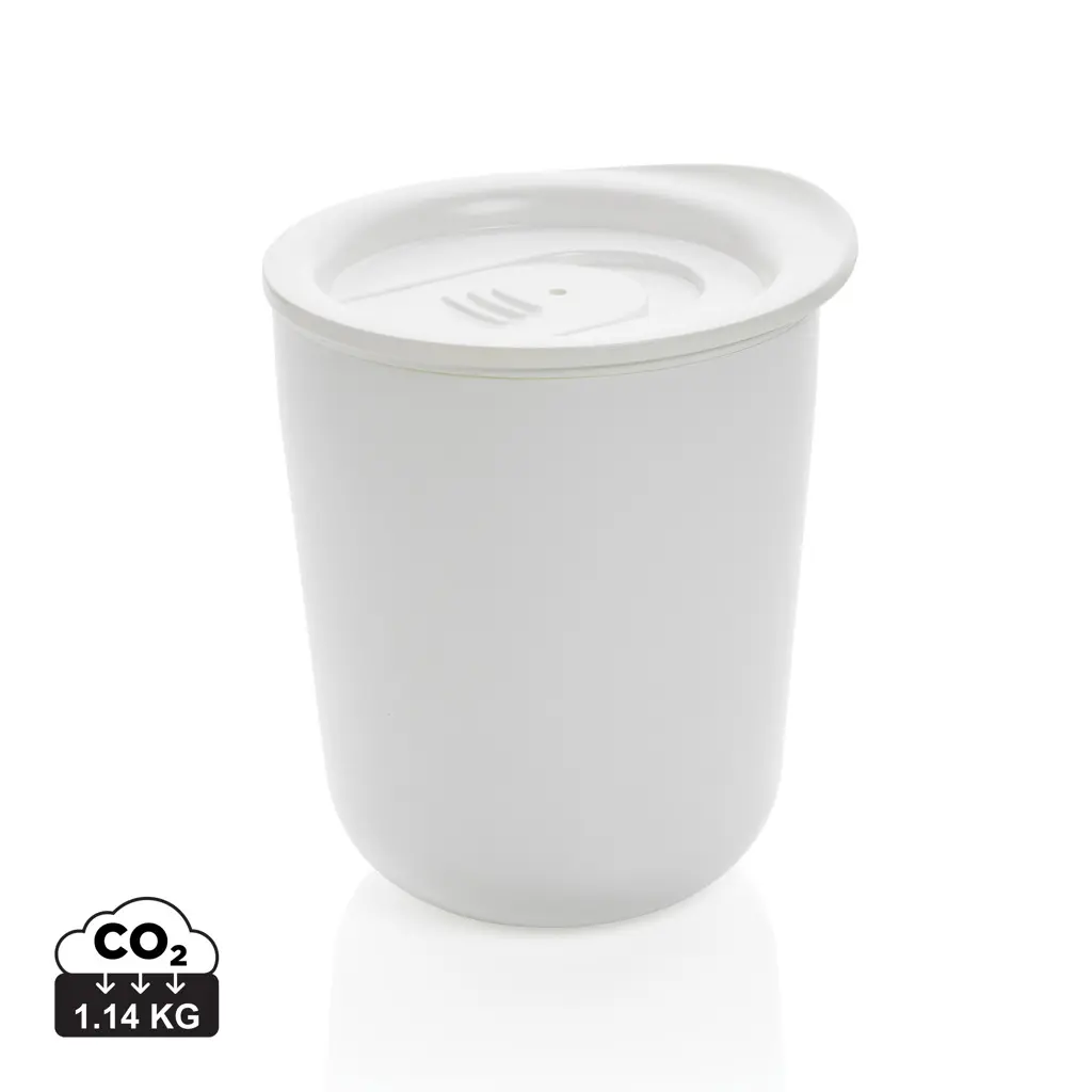 Antimikrobna čaša za kavu P432.09 white-0
