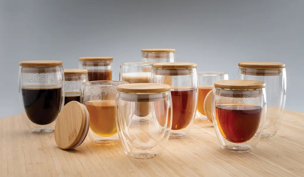 Šalice od borosilikatnog stakla 250ml 2kom set P432.14 transparent-9