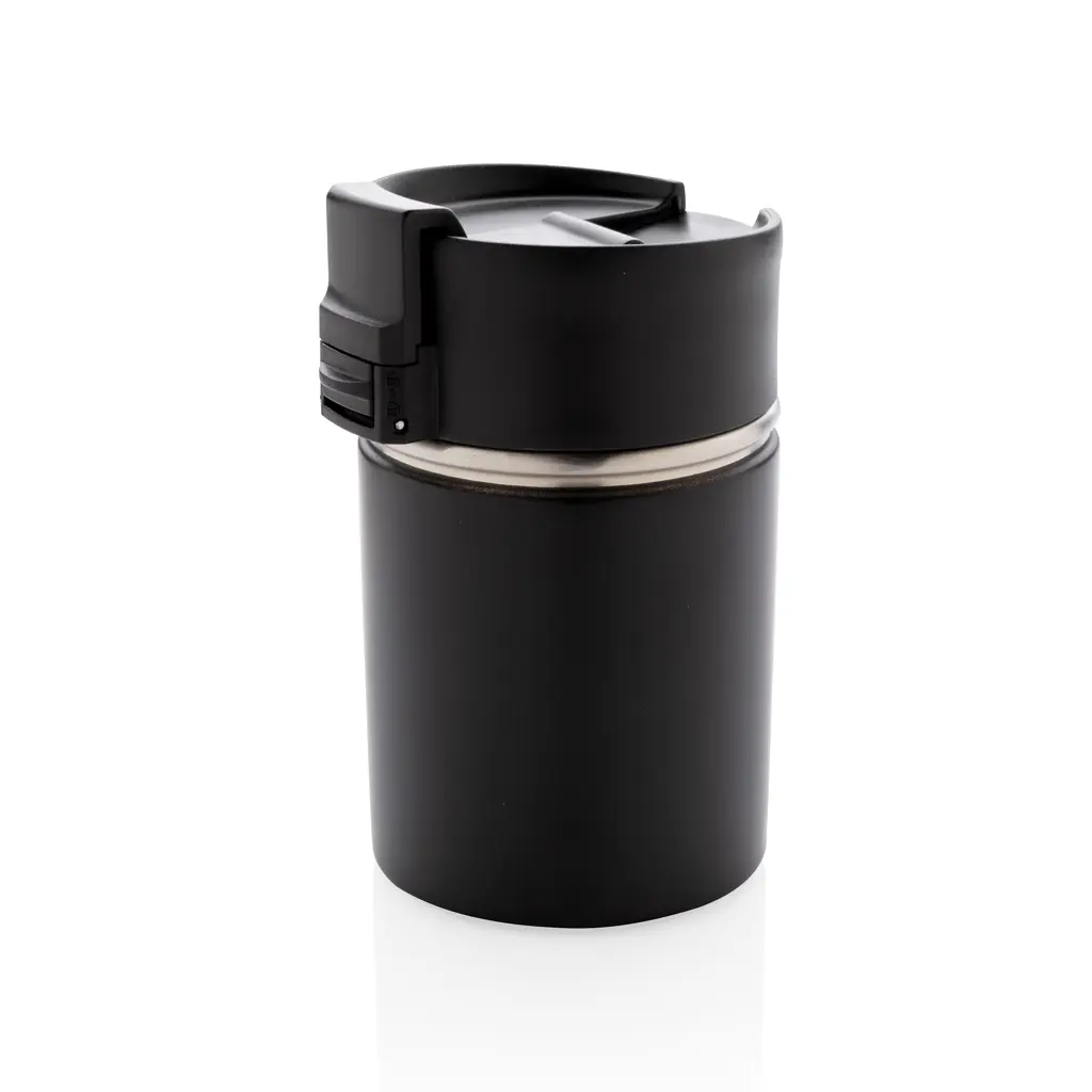 Putna termo šalica s keramičkim premazom Bogota 220 ml P432.24 black-1