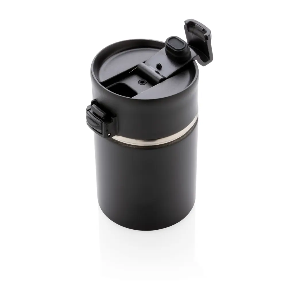 Putna termo šalica s keramičkim premazom Bogota 220 ml P432.24 black-6