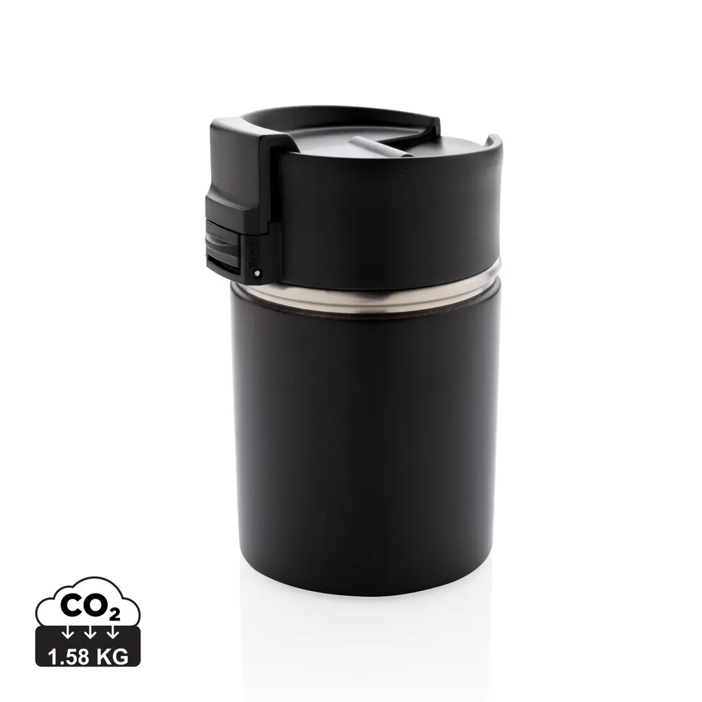 Putna termo šalica s keramičkim premazom Bogota 220 ml P432.24 black-0