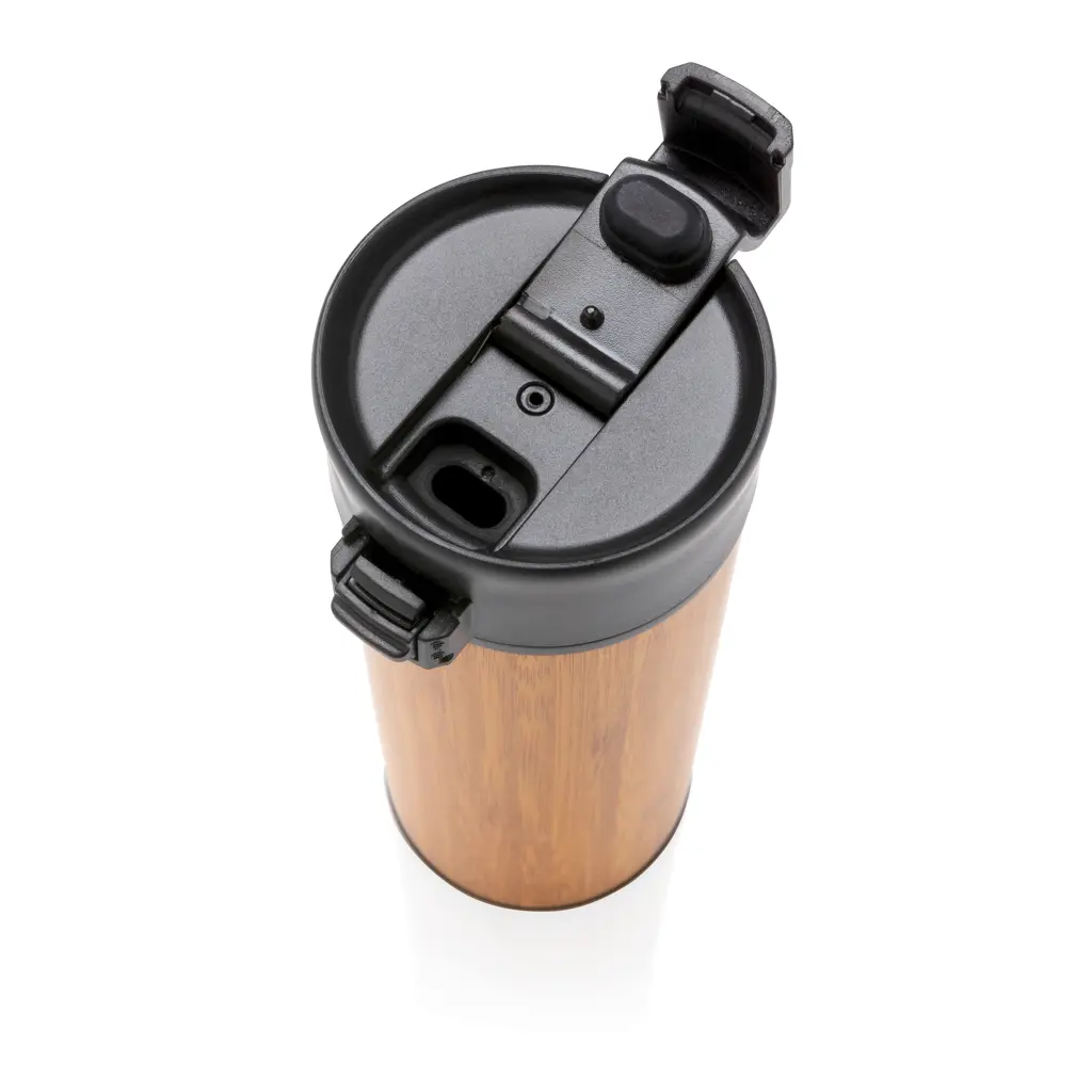 Termo šalica za kavu od bambusa P432.28 brown-7