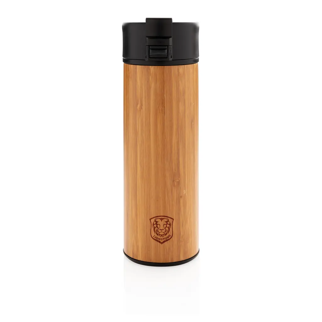 Termo šalica za kavu od bambusa P432.28 brown-3