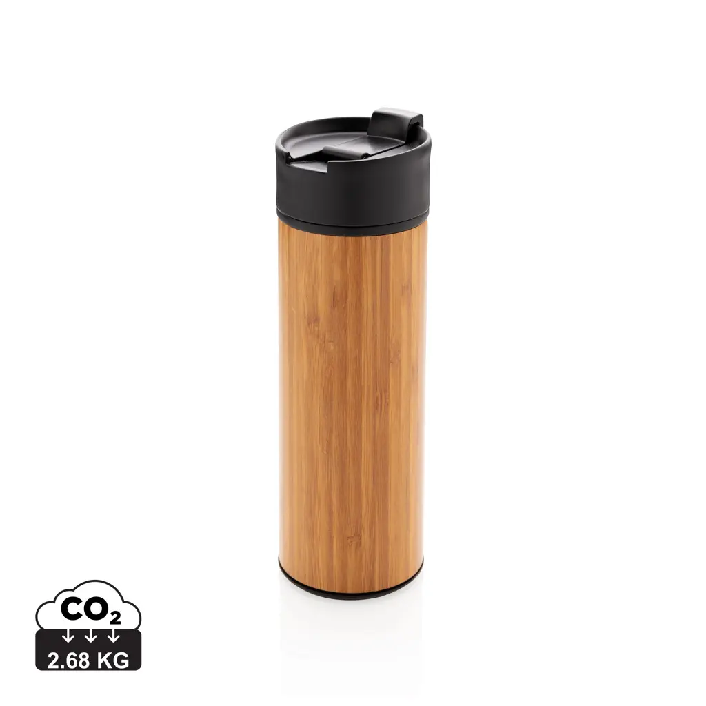 Termo šalica za kavu od bambusa P432.28 brown-0