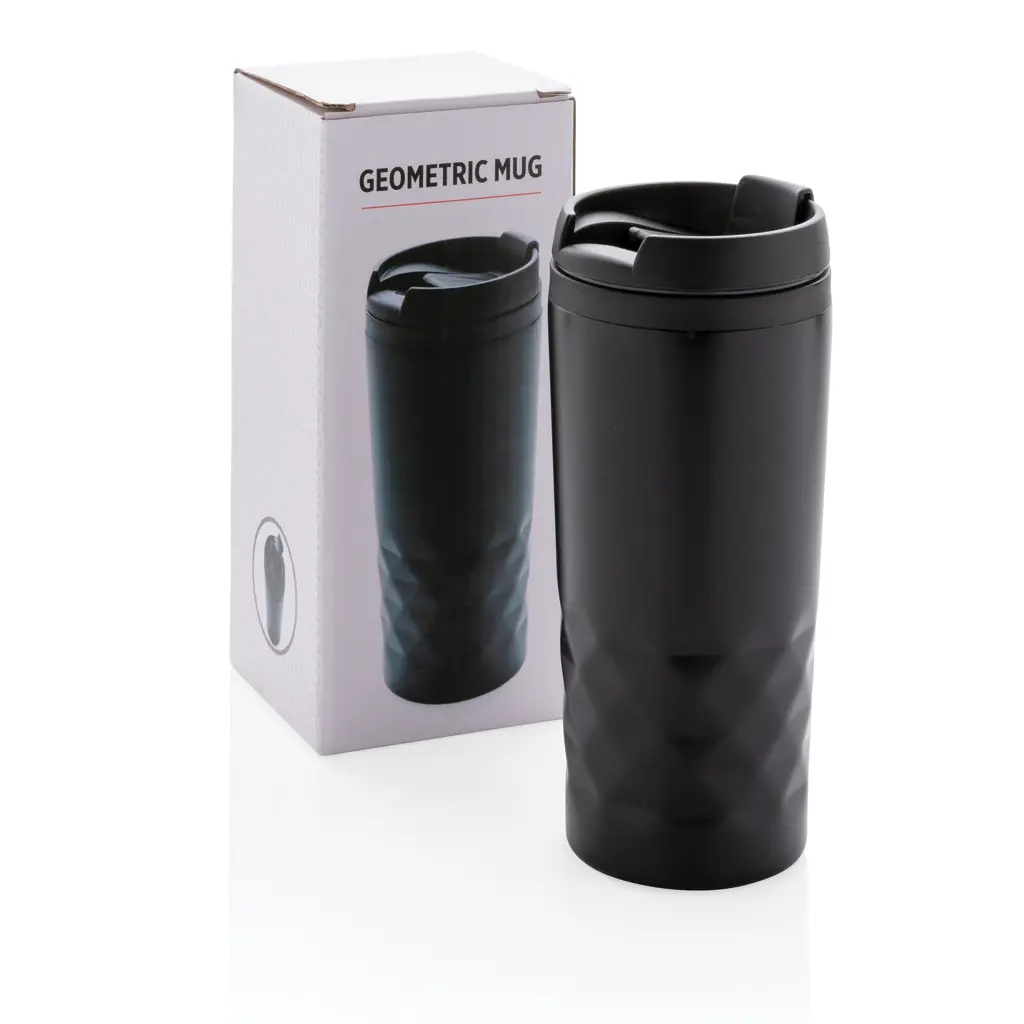 Putna šalica Geometric 300 ml P432.36 black-7