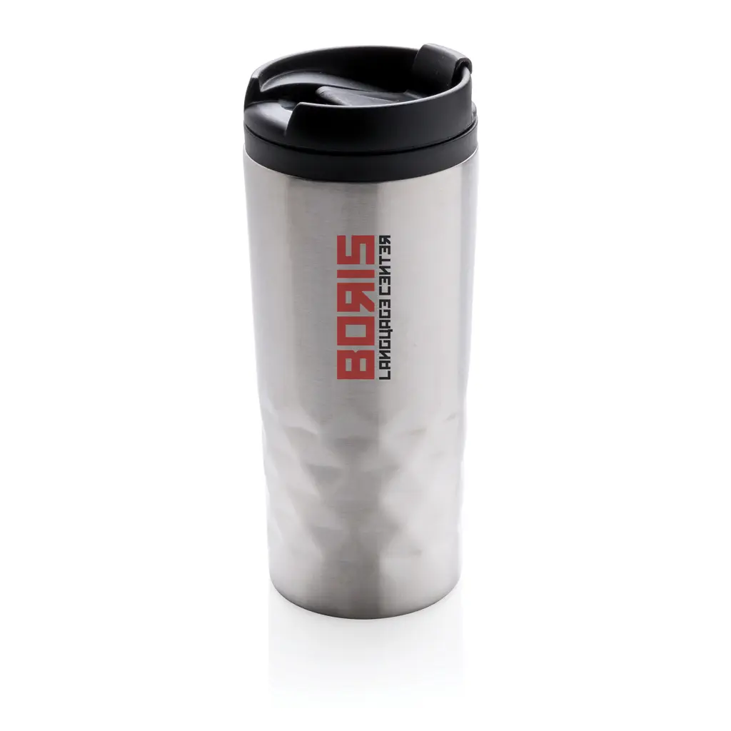 Putna šalica Geometric 300 ml P432.36 silver-3