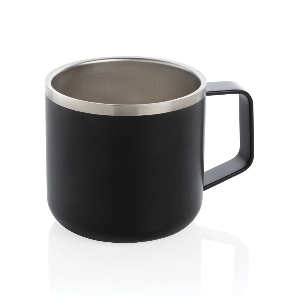 Termo šalica za kamp od nehrđajućeg čelika P432.44 black-1