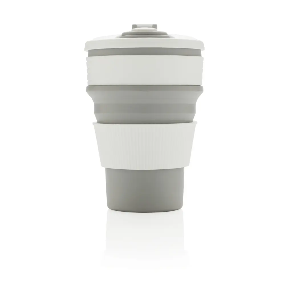 Sklopiva silikonska šalica P432.60 grey-7