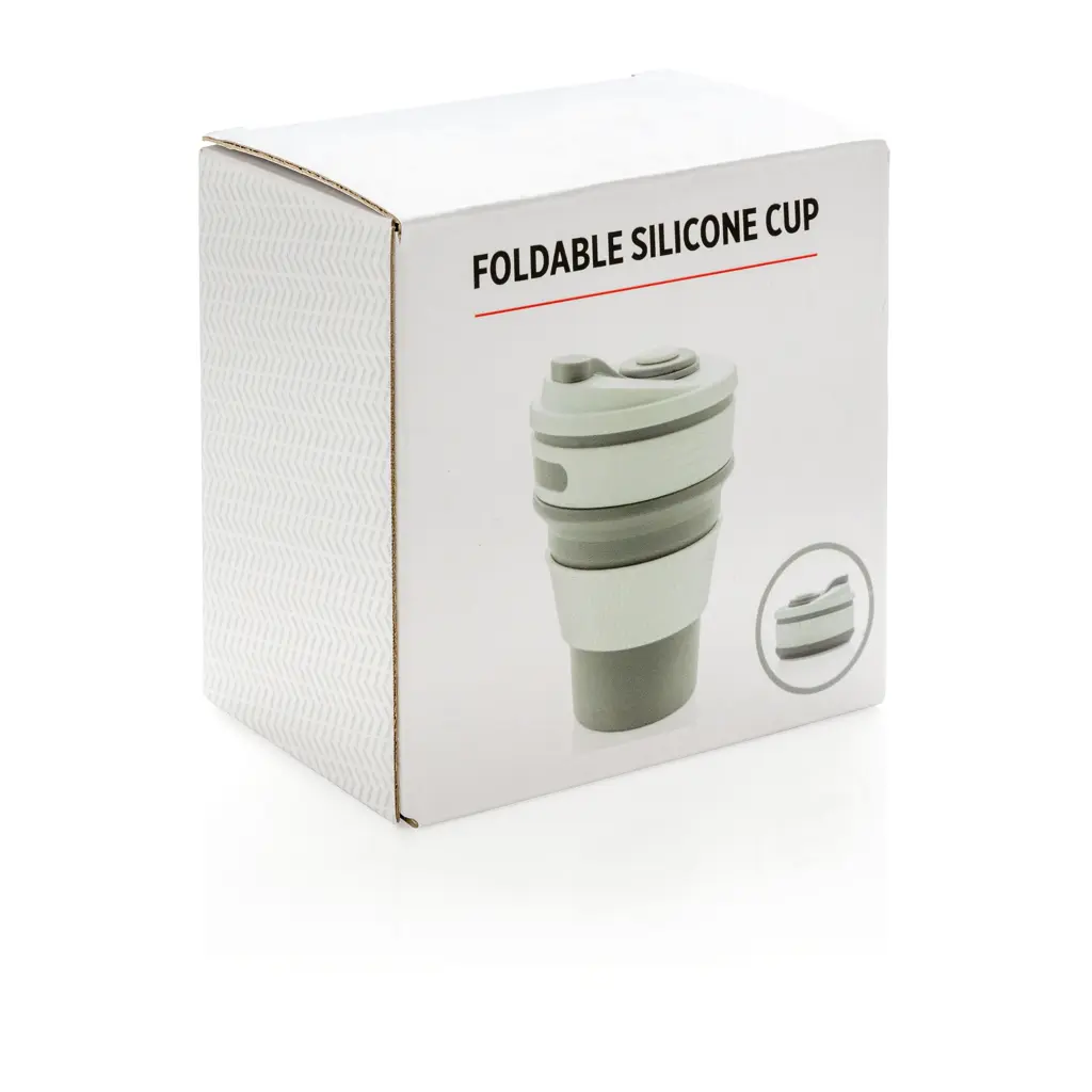 Sklopiva silikonska šalica P432.60 grey-8