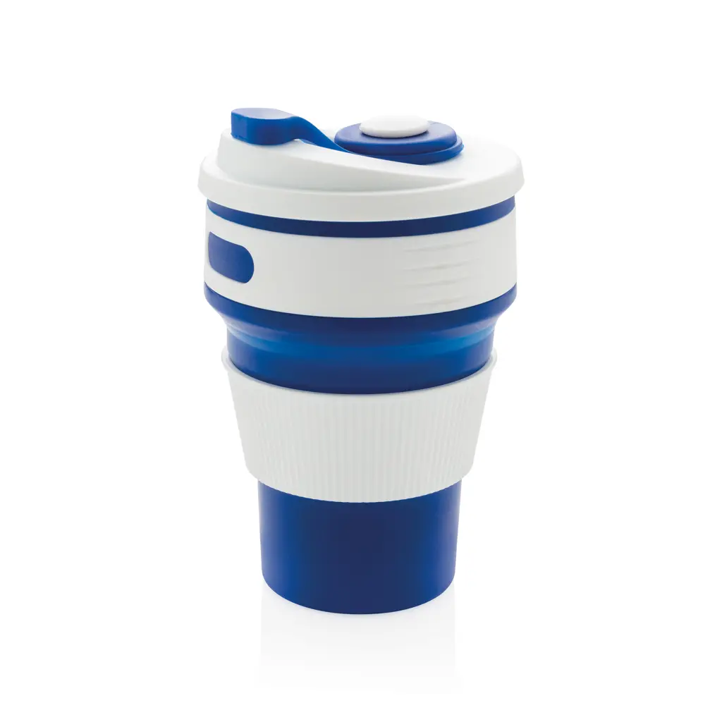 Sklopiva silikonska šalica P432.60 blue-1