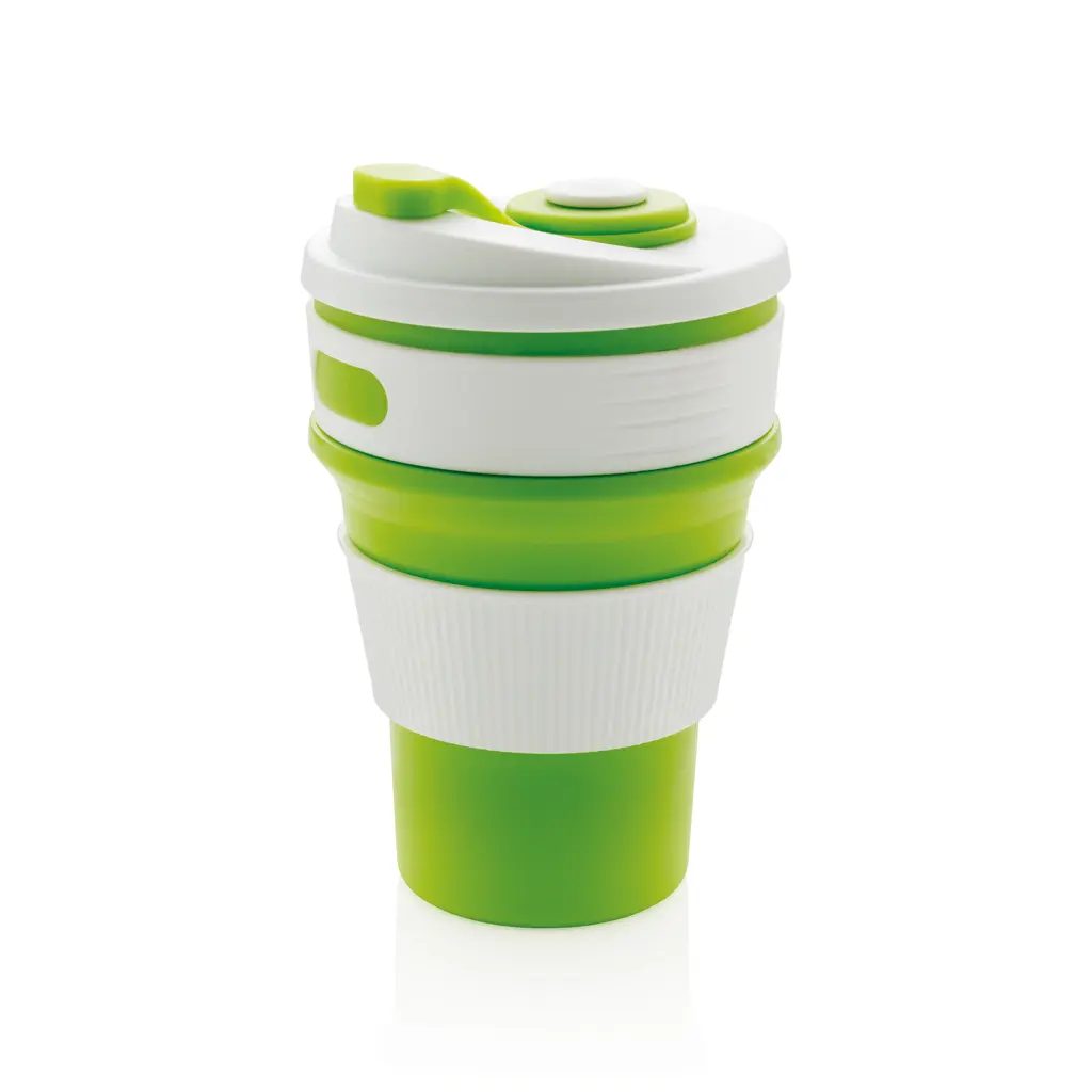 Sklopiva silikonska šalica P432.60 green-1