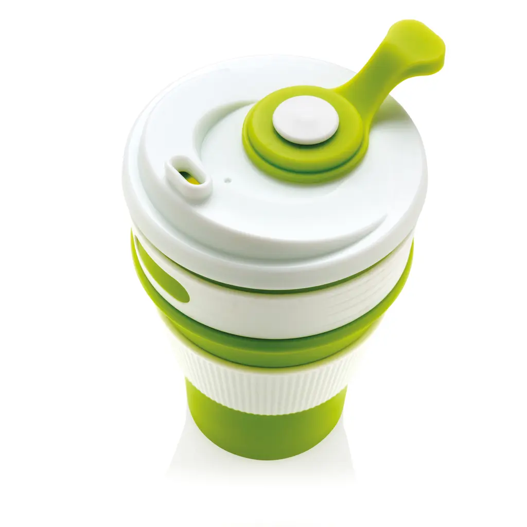 Sklopiva silikonska šalica P432.60 green-4