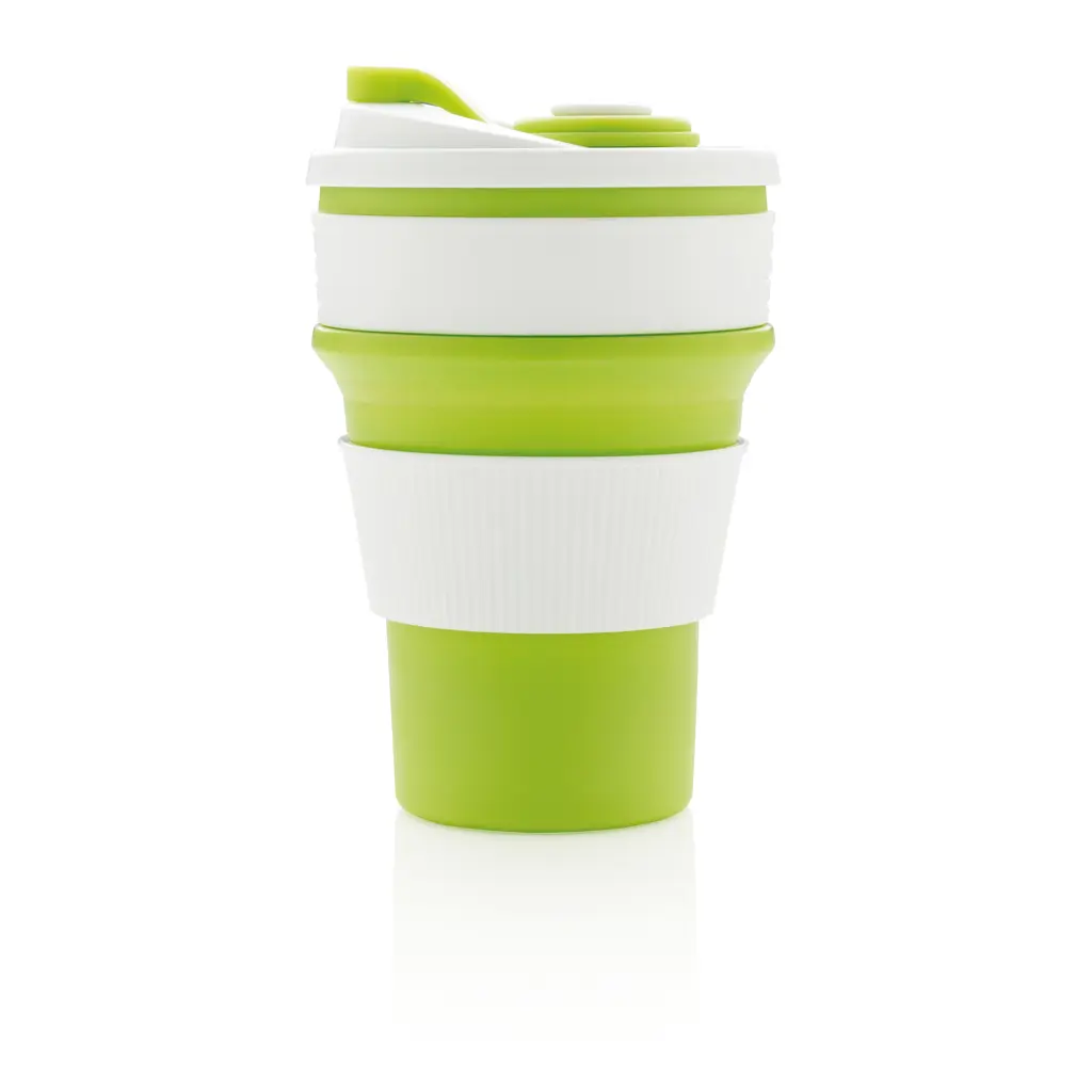 Sklopiva silikonska šalica P432.60 green-5