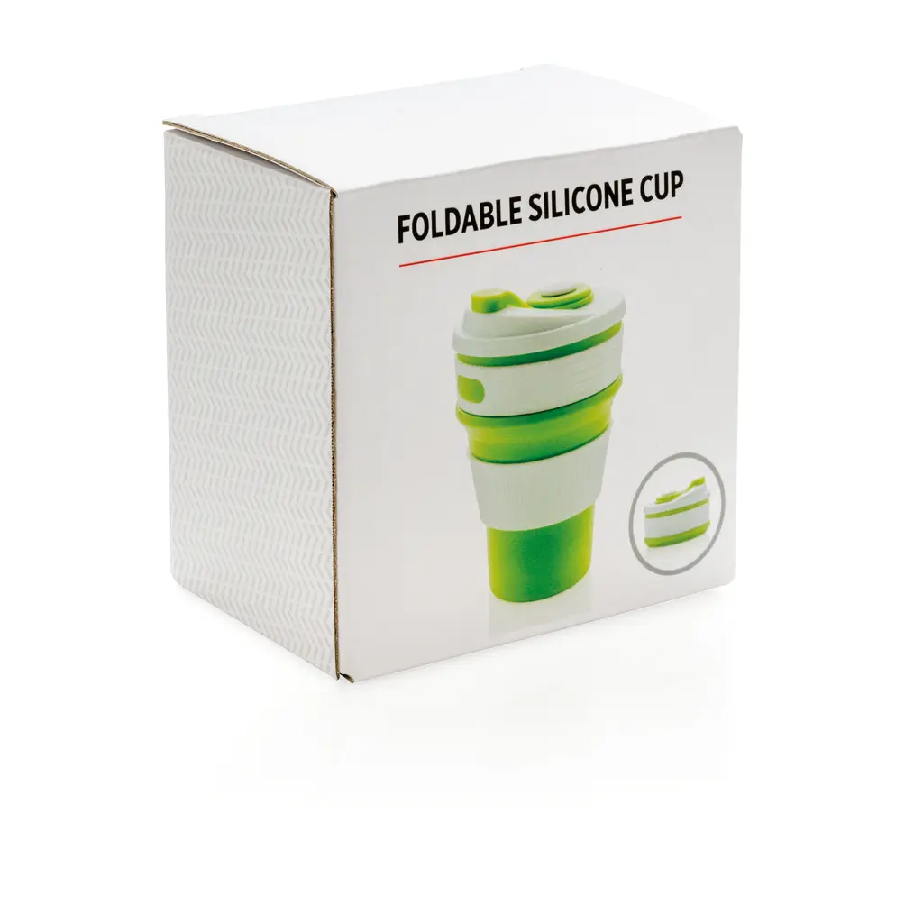 Sklopiva silikonska šalica P432.60 green-8