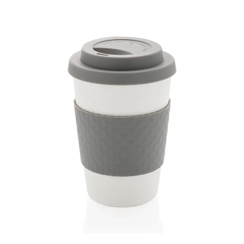 Šalica za kavu za višekratnu upotrebu 270 ml P432.67 grey-1
