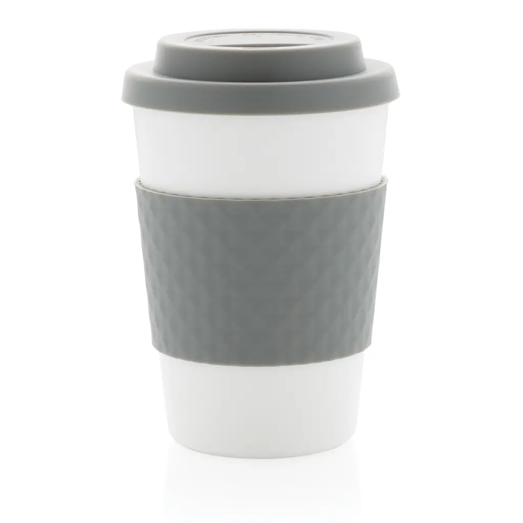 Šalica za kavu za višekratnu upotrebu 270 ml P432.67 grey-2
