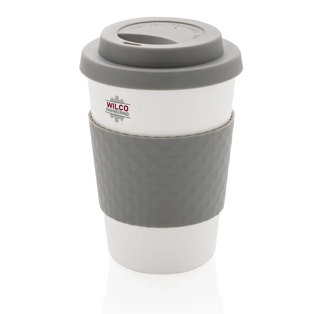 Šalica za kavu za višekratnu upotrebu 270 ml P432.67 grey-3