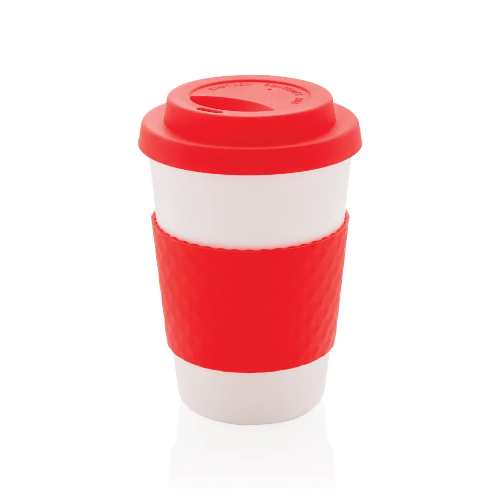 Šalica za kavu za višekratnu upotrebu 270 ml P432.67 red-1