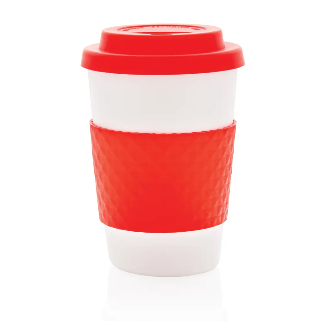 Šalica za kavu za višekratnu upotrebu 270 ml P432.67 red-2