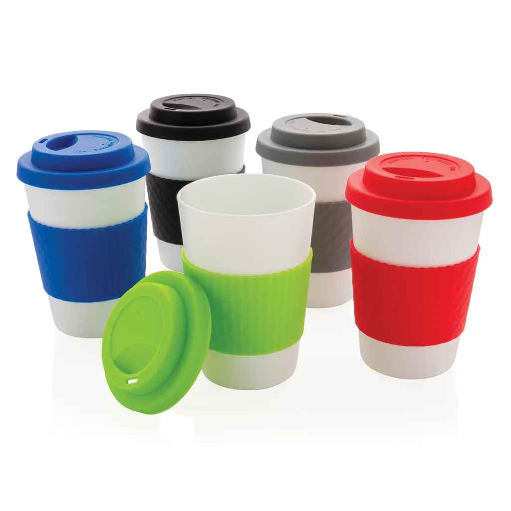 Šalica za kavu za višekratnu upotrebu 270 ml P432.67 red-5