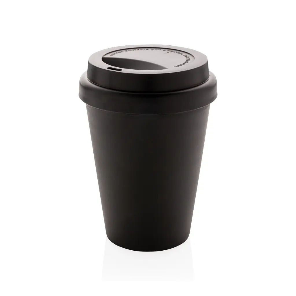 Šalica za kavu s dvostrukom stijenkom za višekratnu upotrebu 300 ml P432.69 black-1
