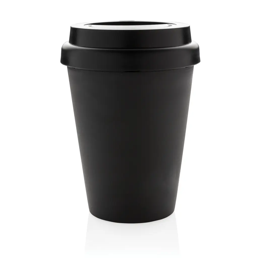 Šalica za kavu s dvostrukom stijenkom za višekratnu upotrebu 300 ml P432.69 black-6