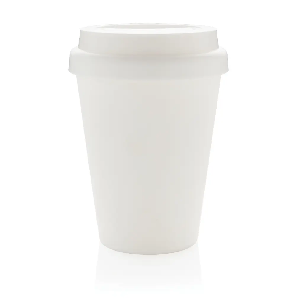 Šalica za kavu s dvostrukom stijenkom za višekratnu upotrebu 300 ml P432.69 white-6