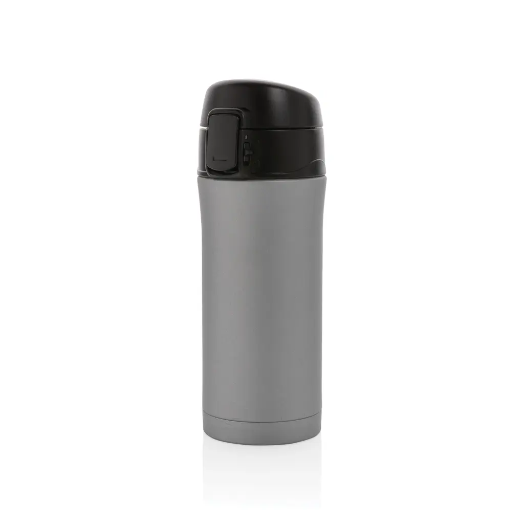 Metalna termo šalica s jednostavnim zaključavanjem P432.76 grey-1