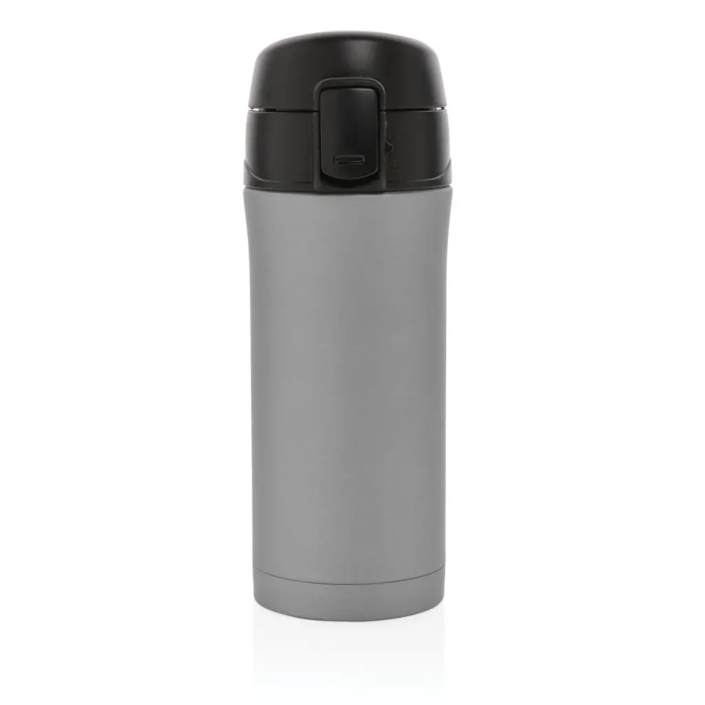 Metalna termo šalica s jednostavnim zaključavanjem P432.76 grey-2