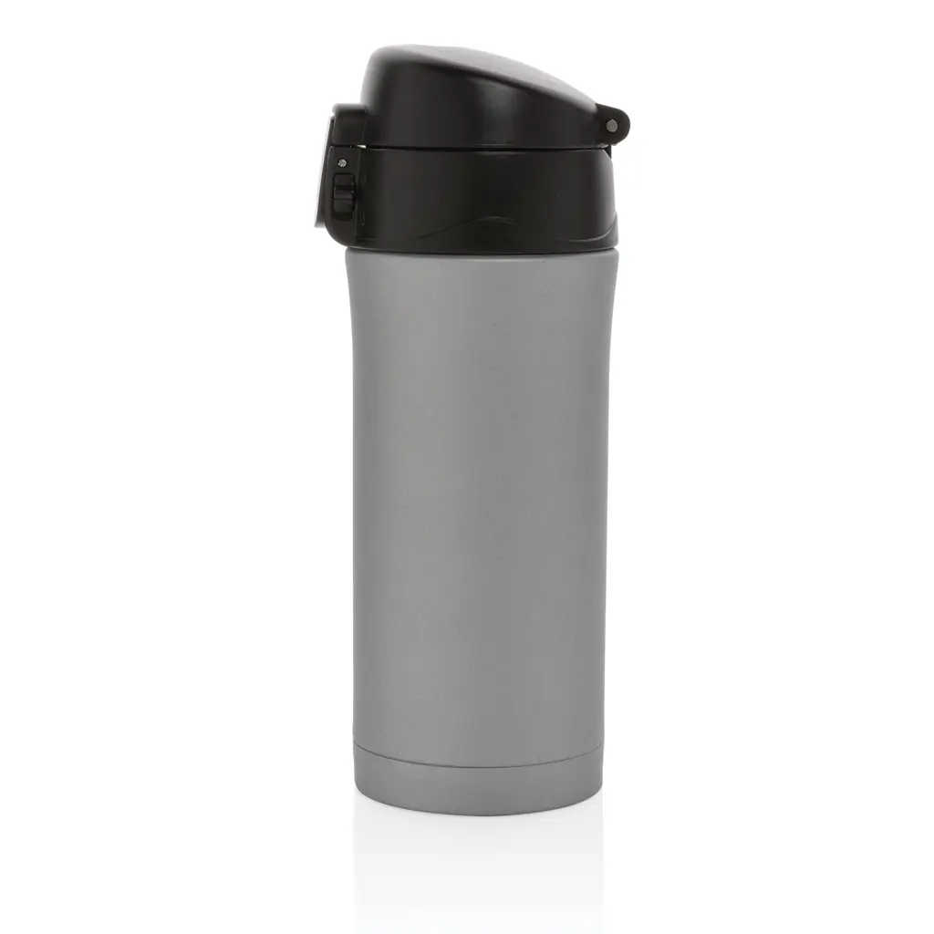 Metalna termo šalica s jednostavnim zaključavanjem P432.76 grey-4