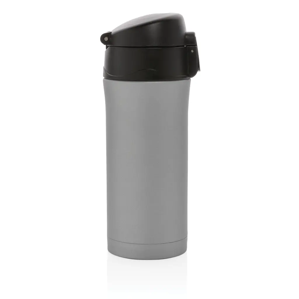 Metalna termo šalica s jednostavnim zaključavanjem P432.76 grey-5