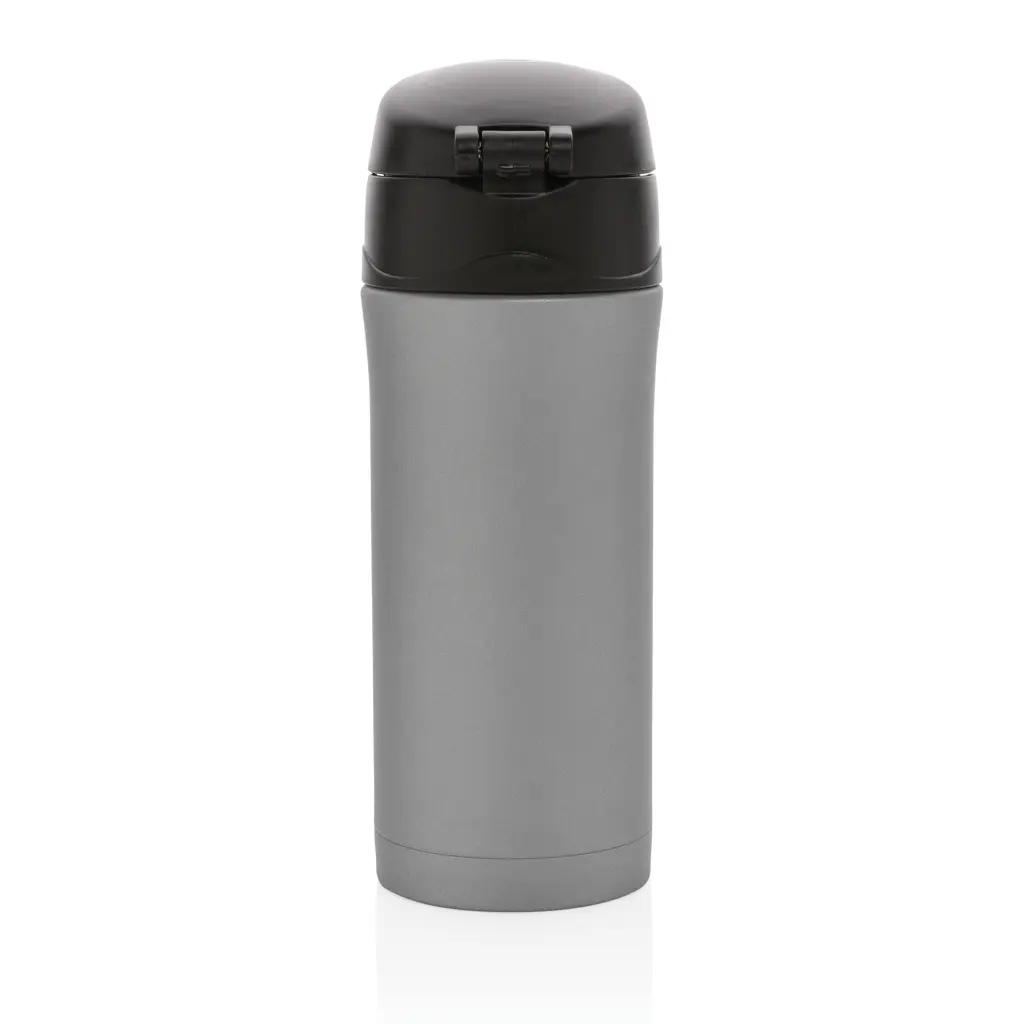 Metalna termo šalica s jednostavnim zaključavanjem P432.76 grey-6
