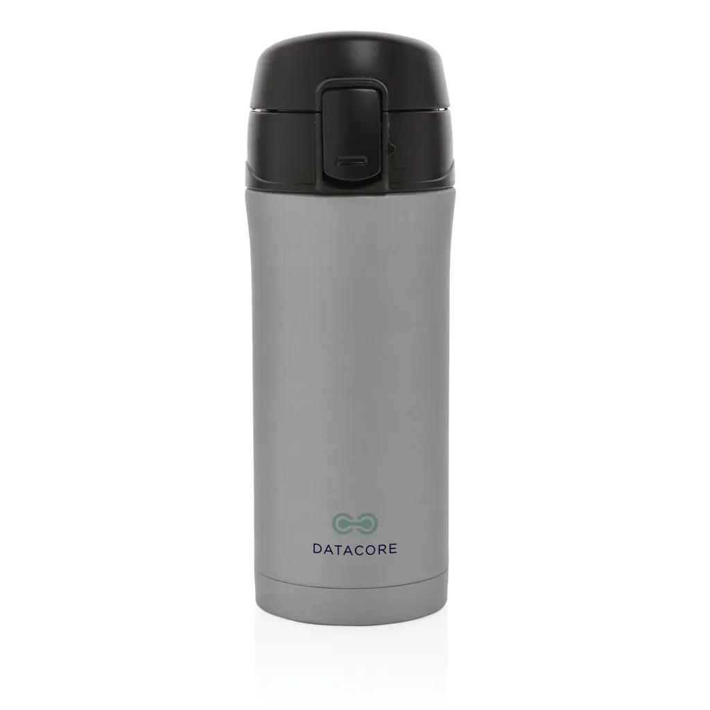 Metalna termo šalica s jednostavnim zaključavanjem P432.76 grey-3