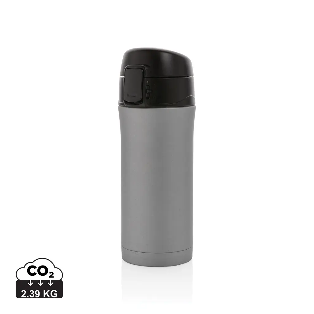 Metalna termo šalica s jednostavnim zaključavanjem P432.76 grey-0