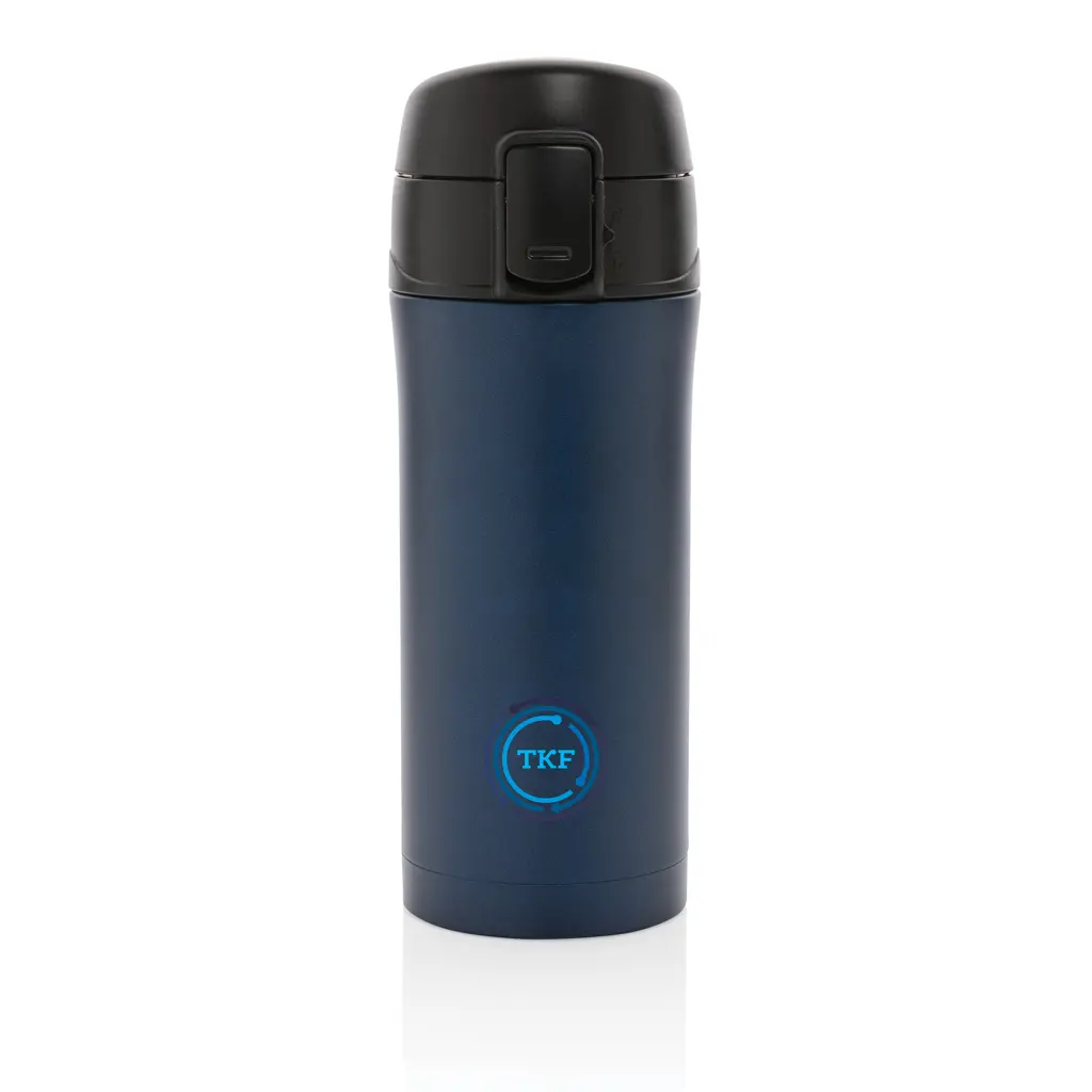 Metalna termo šalica s jednostavnim zaključavanjem P432.76 blue-3