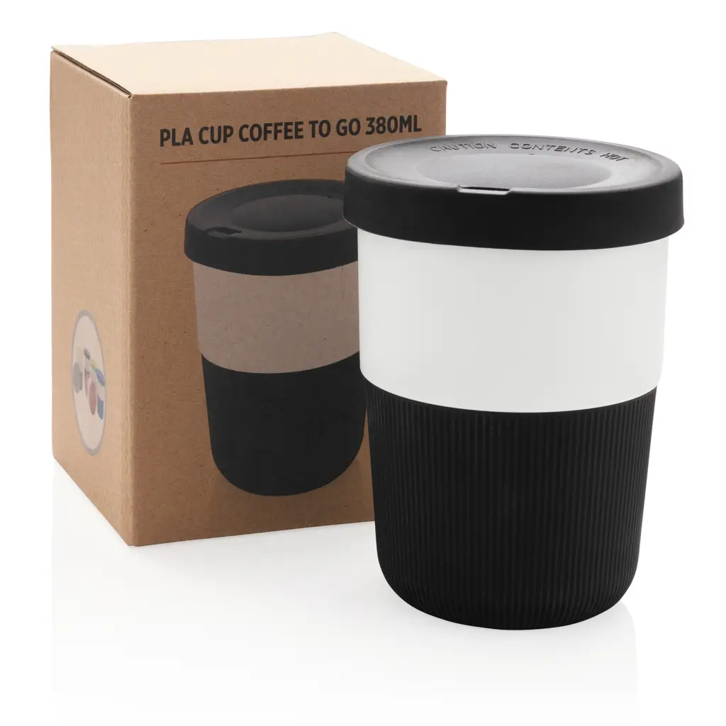 Putna šalica za kavu 380 ml PLA P432.83 black-7