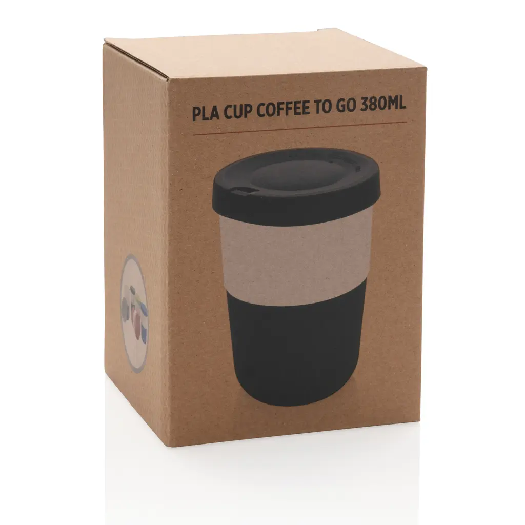 Putna šalica za kavu 380 ml PLA P432.83 black-8