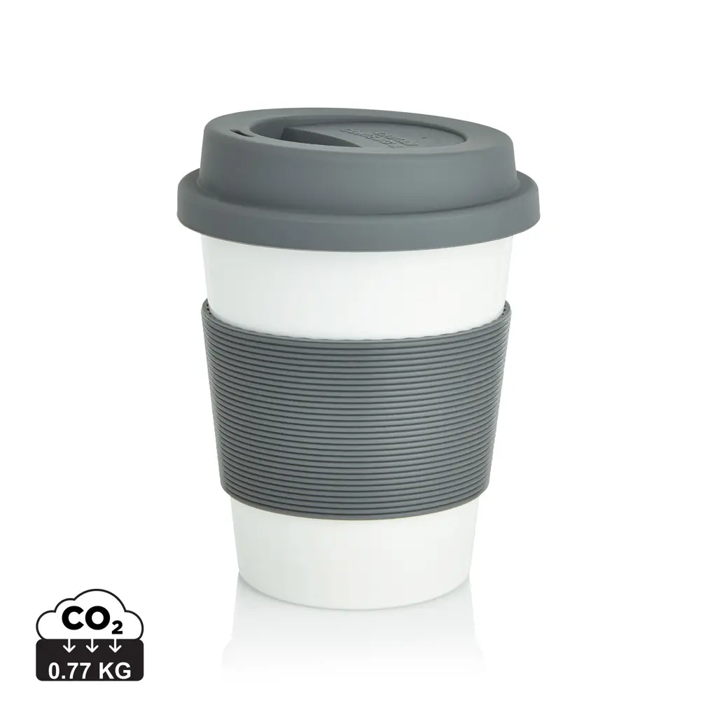 Ekološka šalica za kavu 350 ml PLA P432.88 grey-0