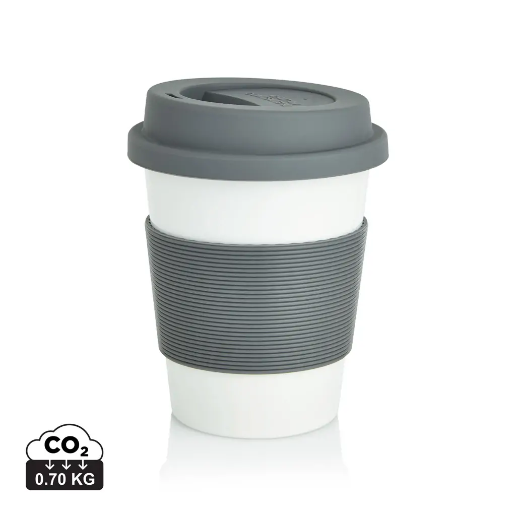 Ekološka šalica za kavu 350 ml PLA P432.88 grey-9