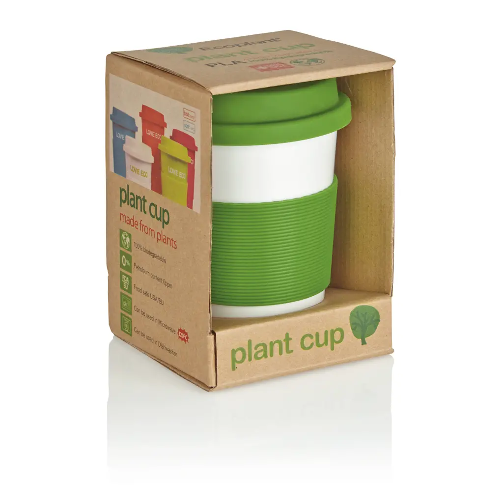 Ekološka šalica za kavu 350 ml PLA P432.88 green-4