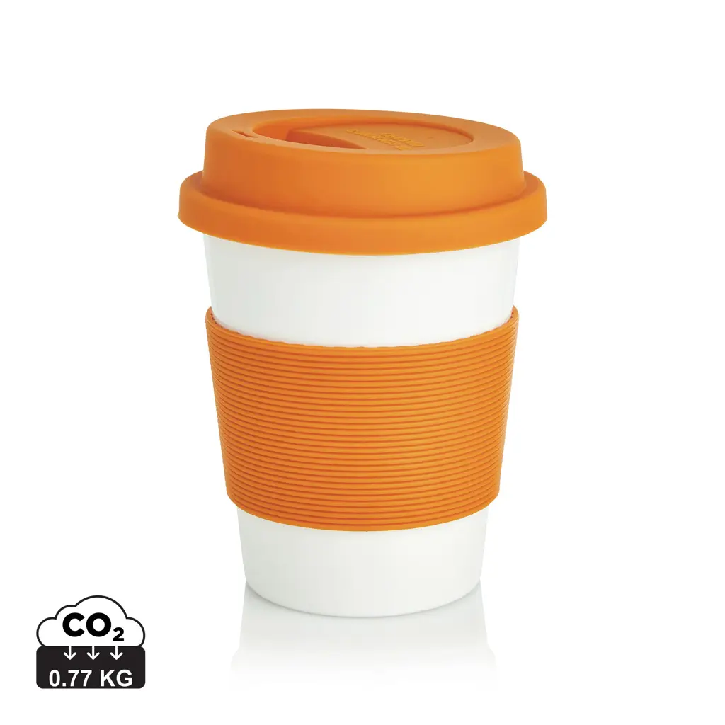 Ekološka šalica za kavu 350 ml PLA P432.88 orange-0