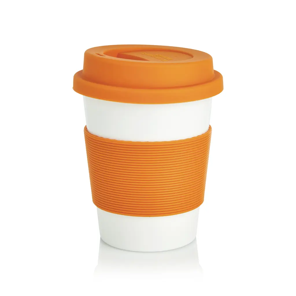 Ekološka šalica za kavu 350 ml PLA P432.88 orange-1