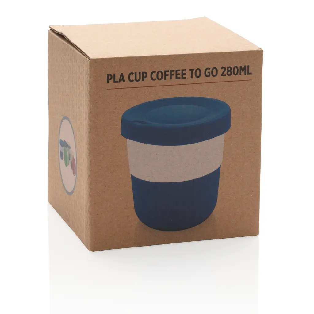 Ekološka šalica za kavu 280 ml PLA P432.89 blue-8