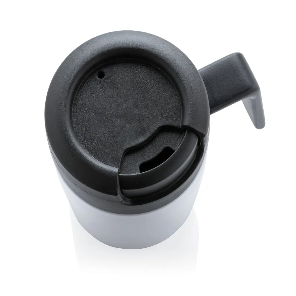 Putna šalica za kavu 160 ml s ručkom P432.94 white-6