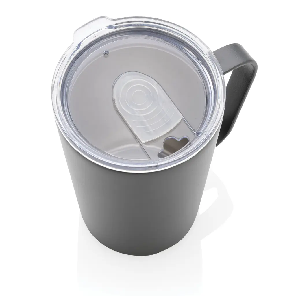 Termo šalica s poklopcem RCS P433.05 grey-6