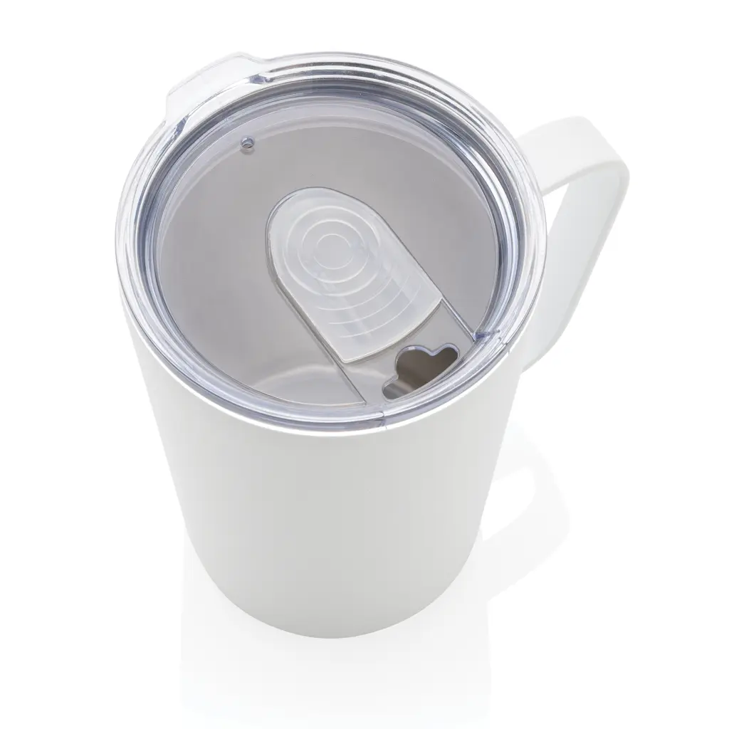 Termo šalica s poklopcem RCS P433.05 white-6
