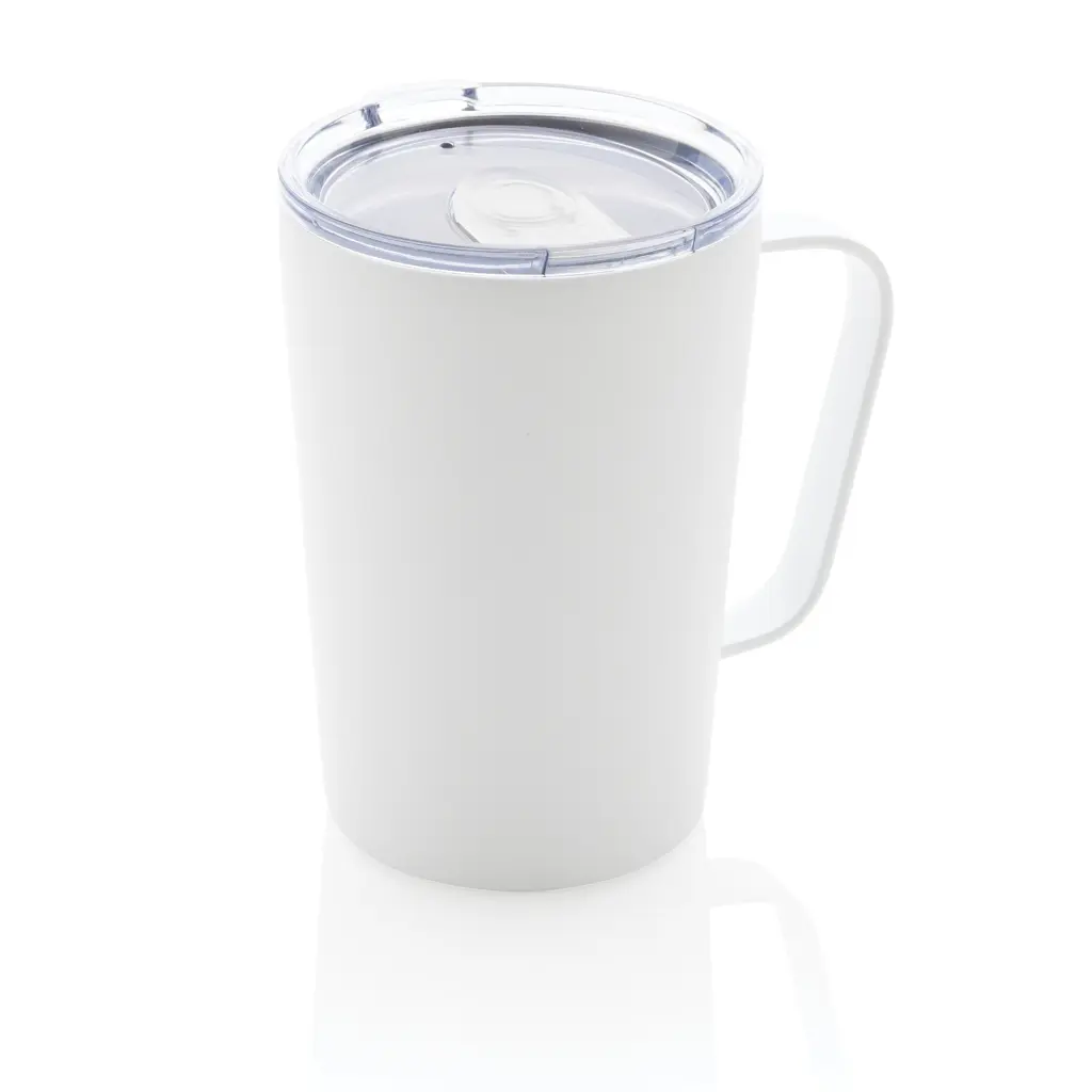 Termo šalica s poklopcem RCS P433.05 white-8