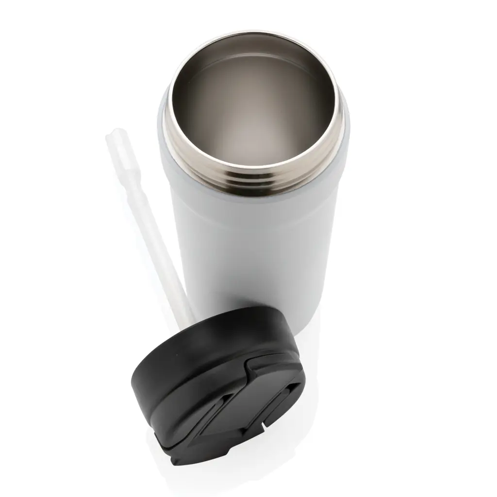Čaša s dvostrukim poklopcem RCS RSS P433.13 white-7