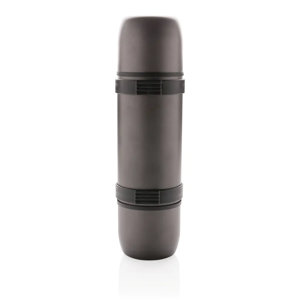 Termosica sa 2 čaše P433.33 grey-6